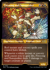 Canção do Fogo e Voz Solar / Firesong and Sunspeaker - Magic: The Gathering - MoxLand